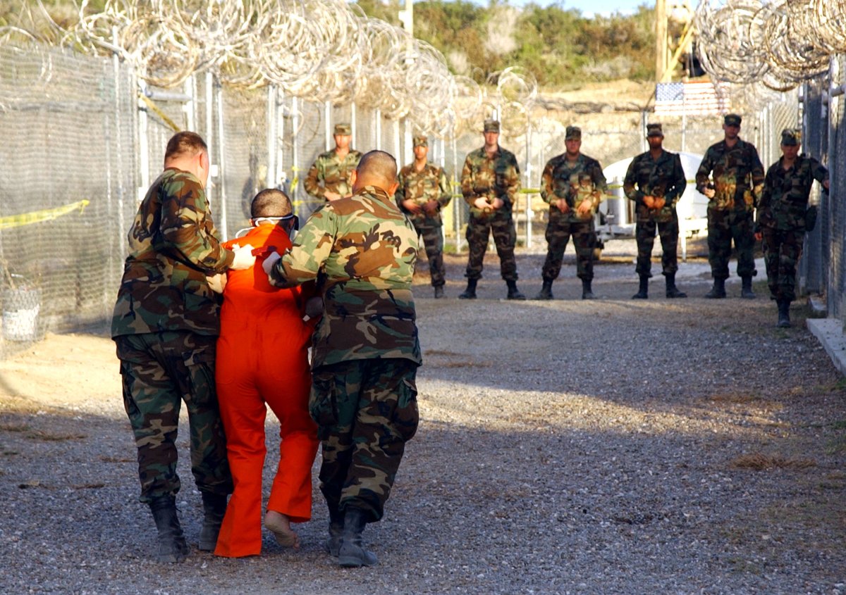 Guantanamo Bay detainee and guards