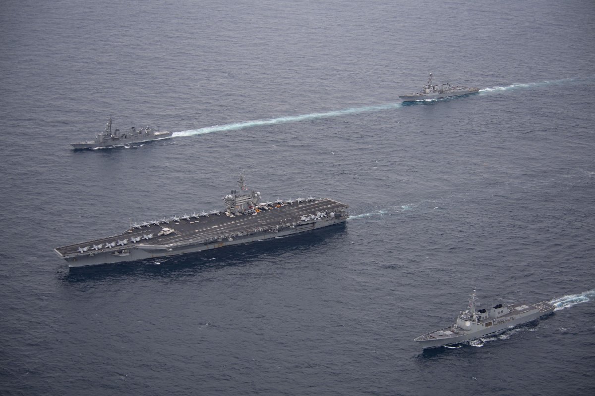 US, South Korea, Japan Held Trilateral Naval 