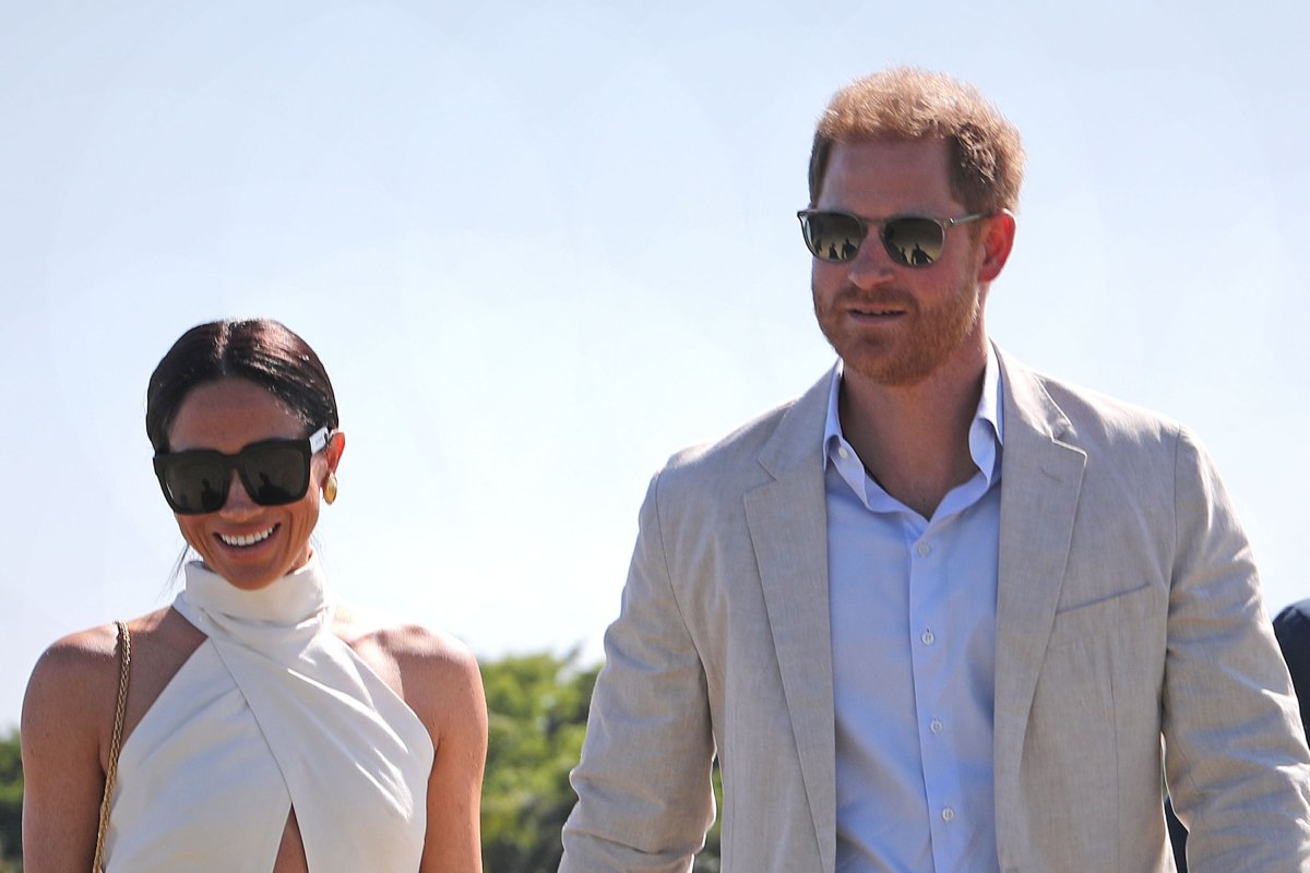 Prince Harry and Meghan at Polo