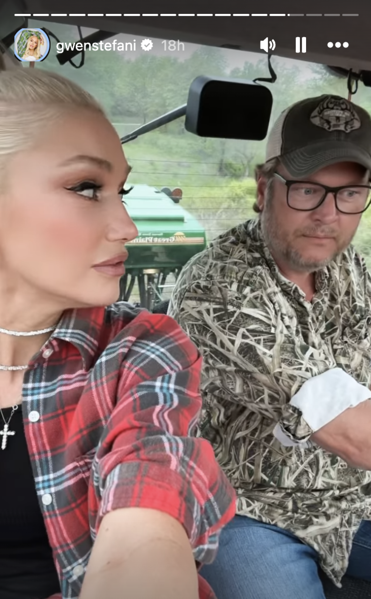 Gwen Stefani and Blake Shelton