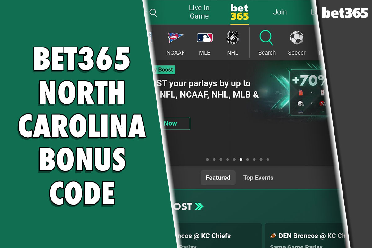 Bet365 NC bonus code