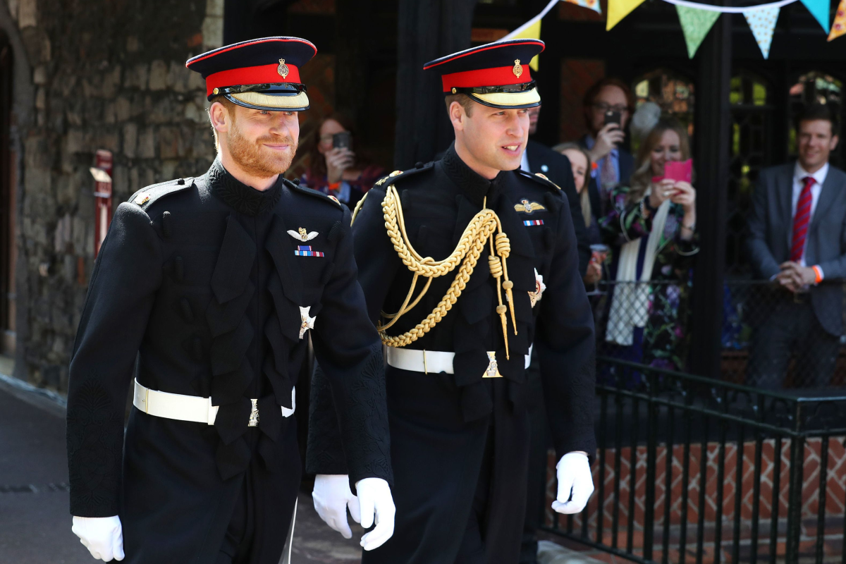 Prince Harry and William Royal Wedding 2018