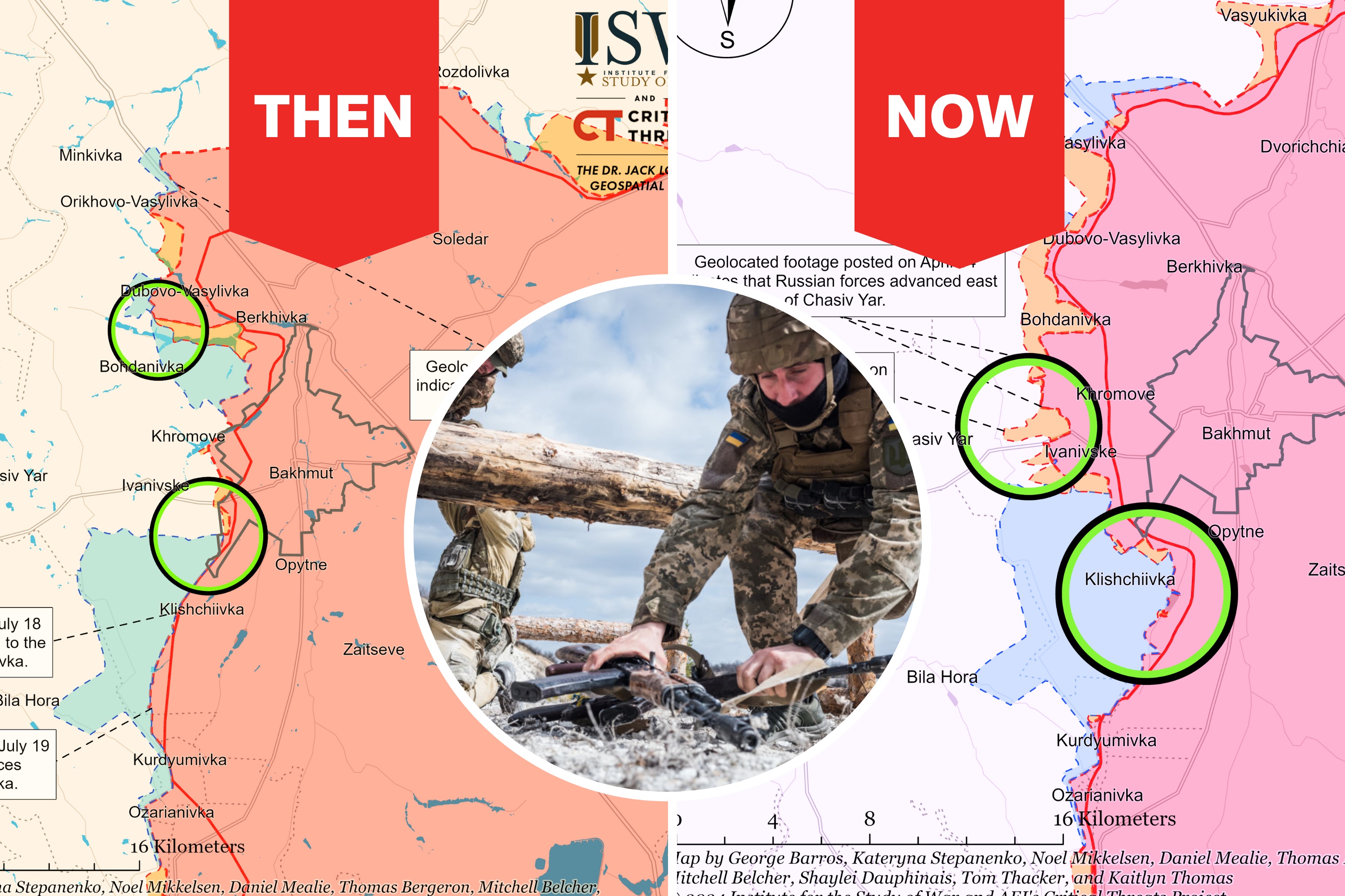Ukraine War Maps Show Russia's Creeping Advance