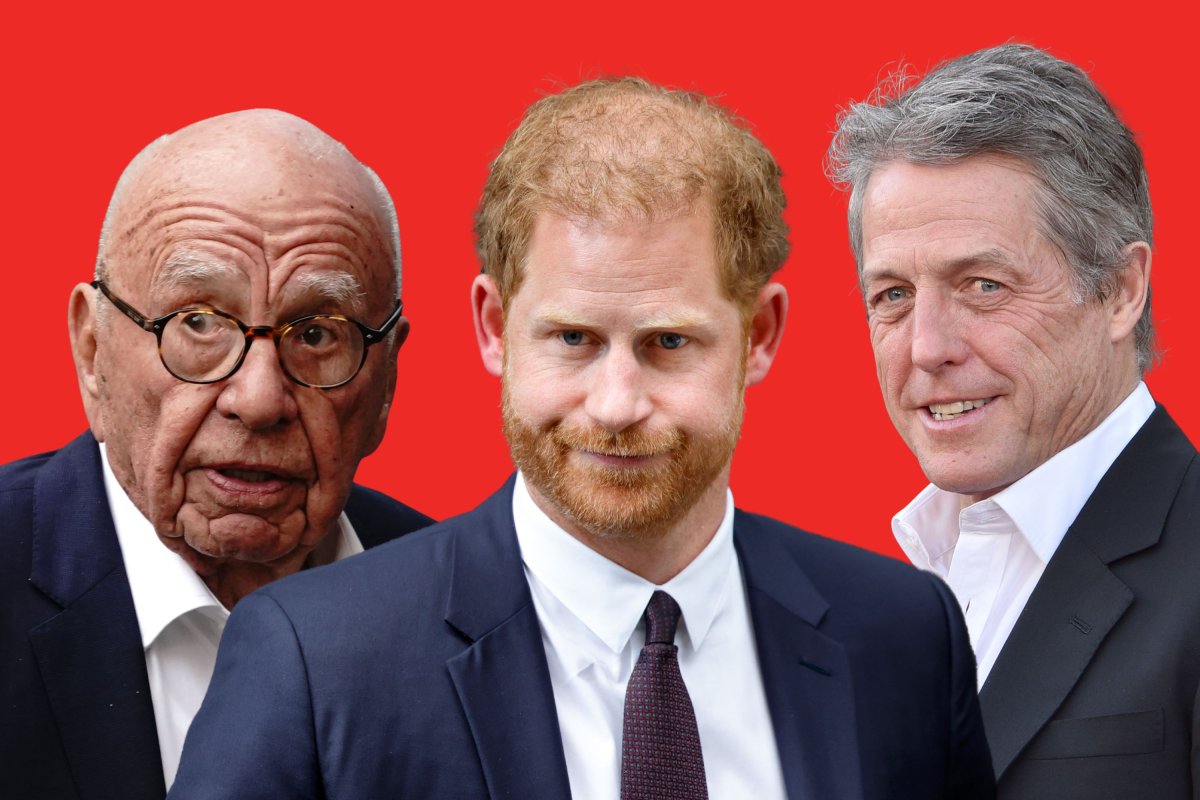 Prince Harry, Murdoch and Hugh Grant