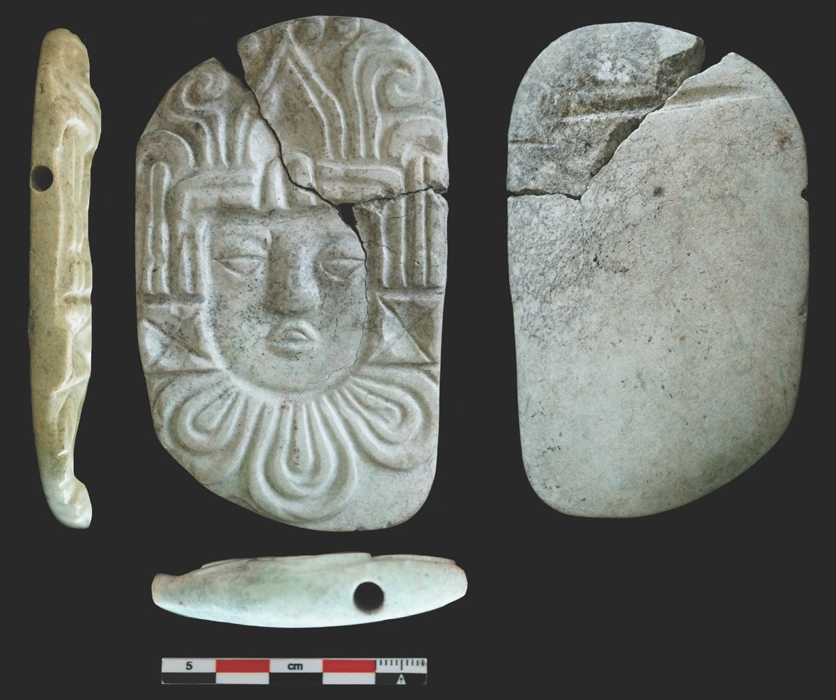 A Maya carved pendant from Guatemala