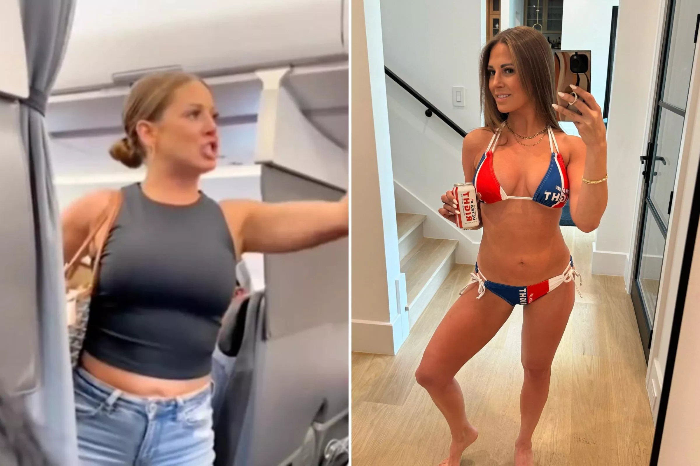 Viral 'Not Real' Plane Woman Is Now a Right-Wing Influencer - Newsweek