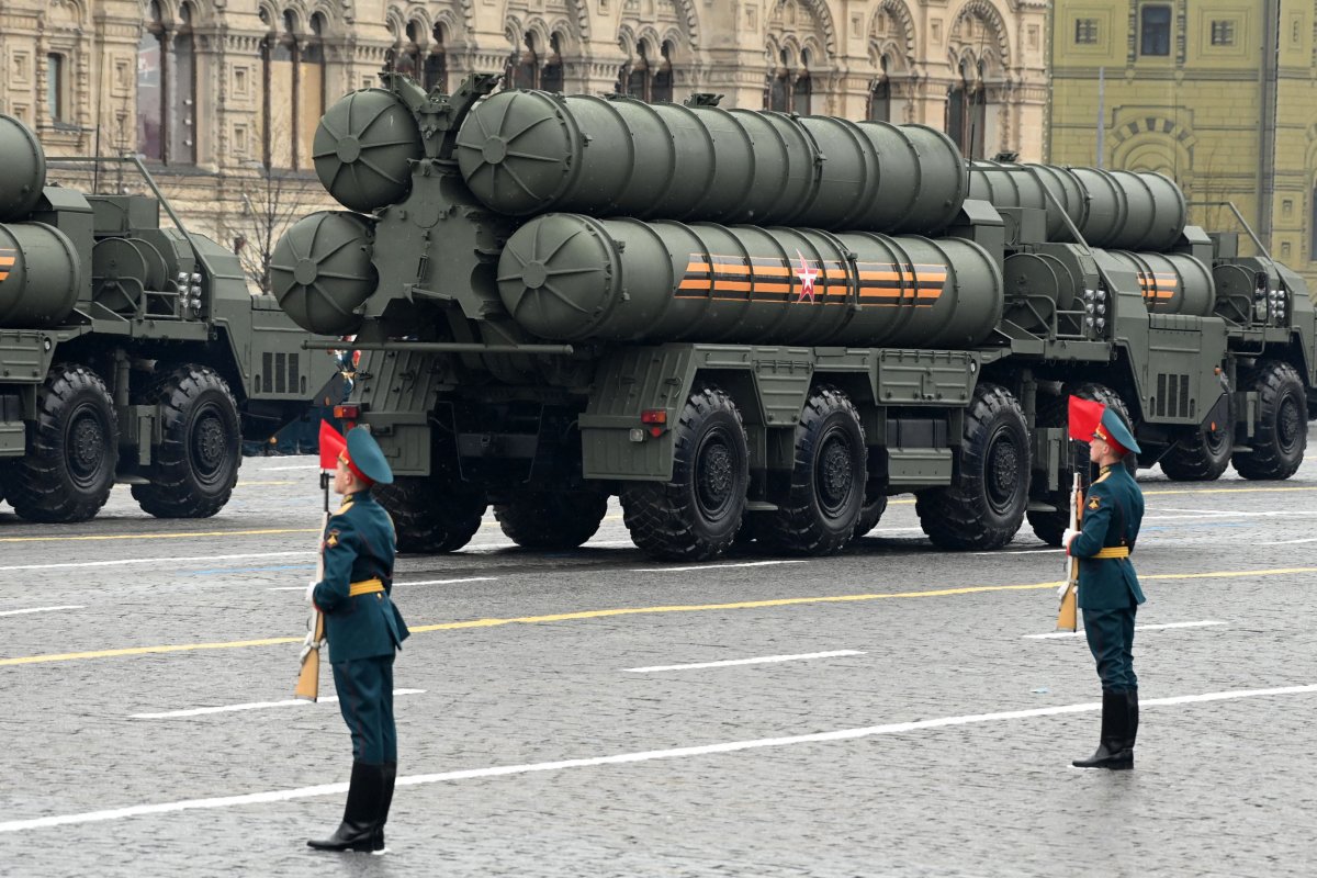 Russian S-400 anti-aircraft missile systems