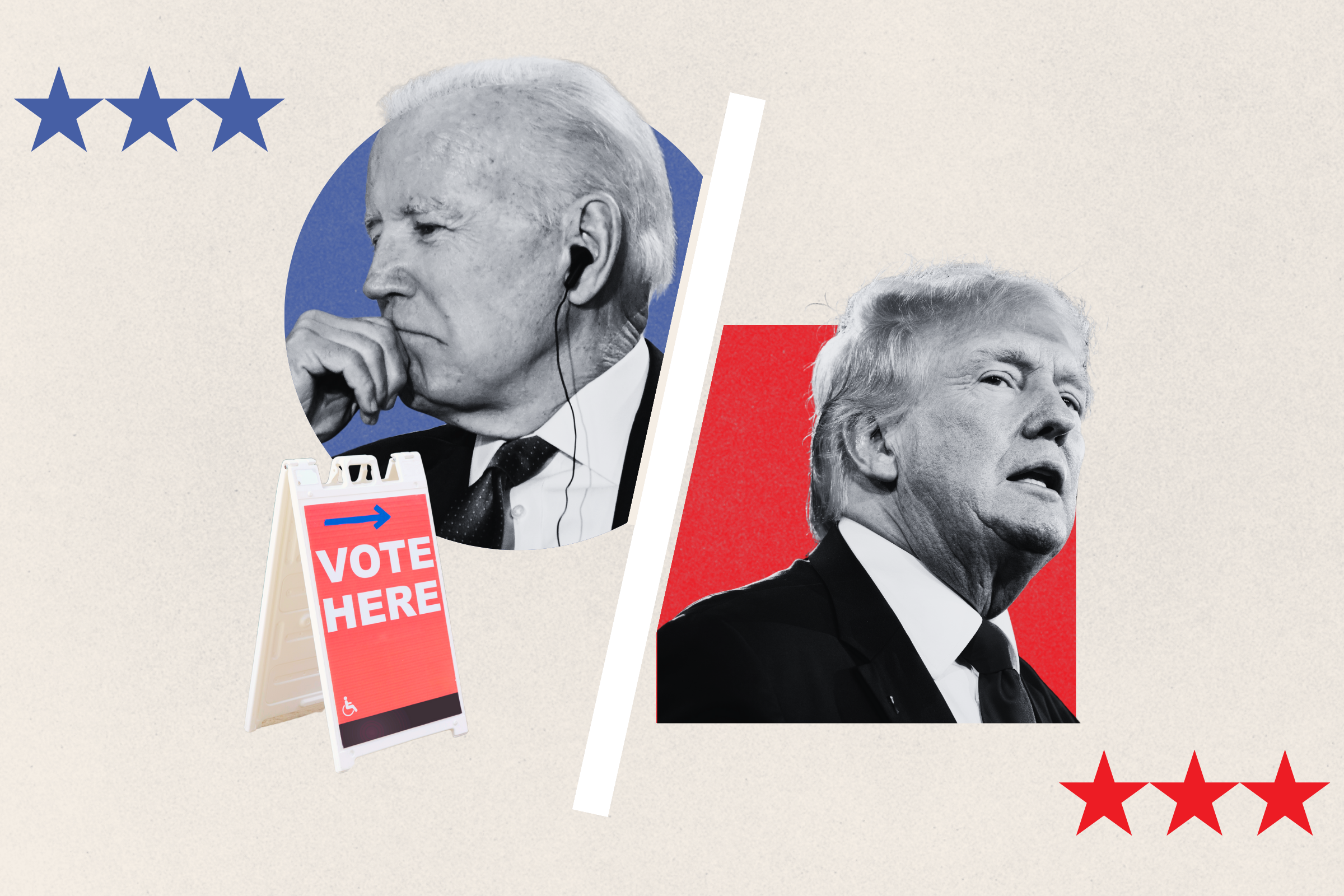 Complete list of polls where Joe Biden now leads Donald Trump