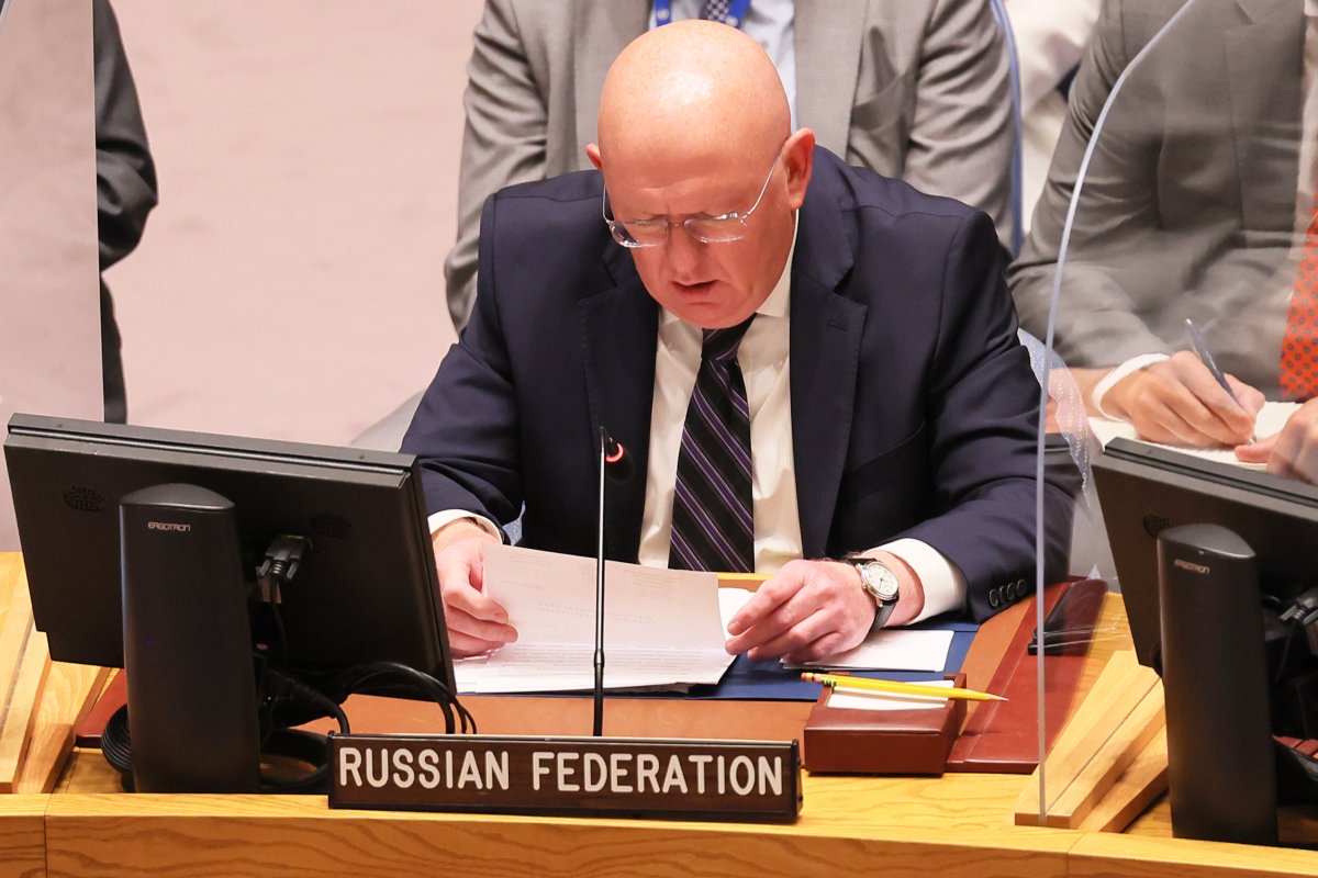 Russia Demands Israel U.N. Sanctions Security Council