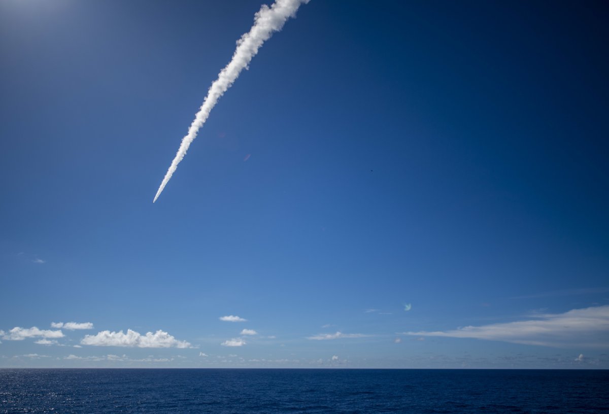 US Warship Fires Tomahawk Cruise Missile