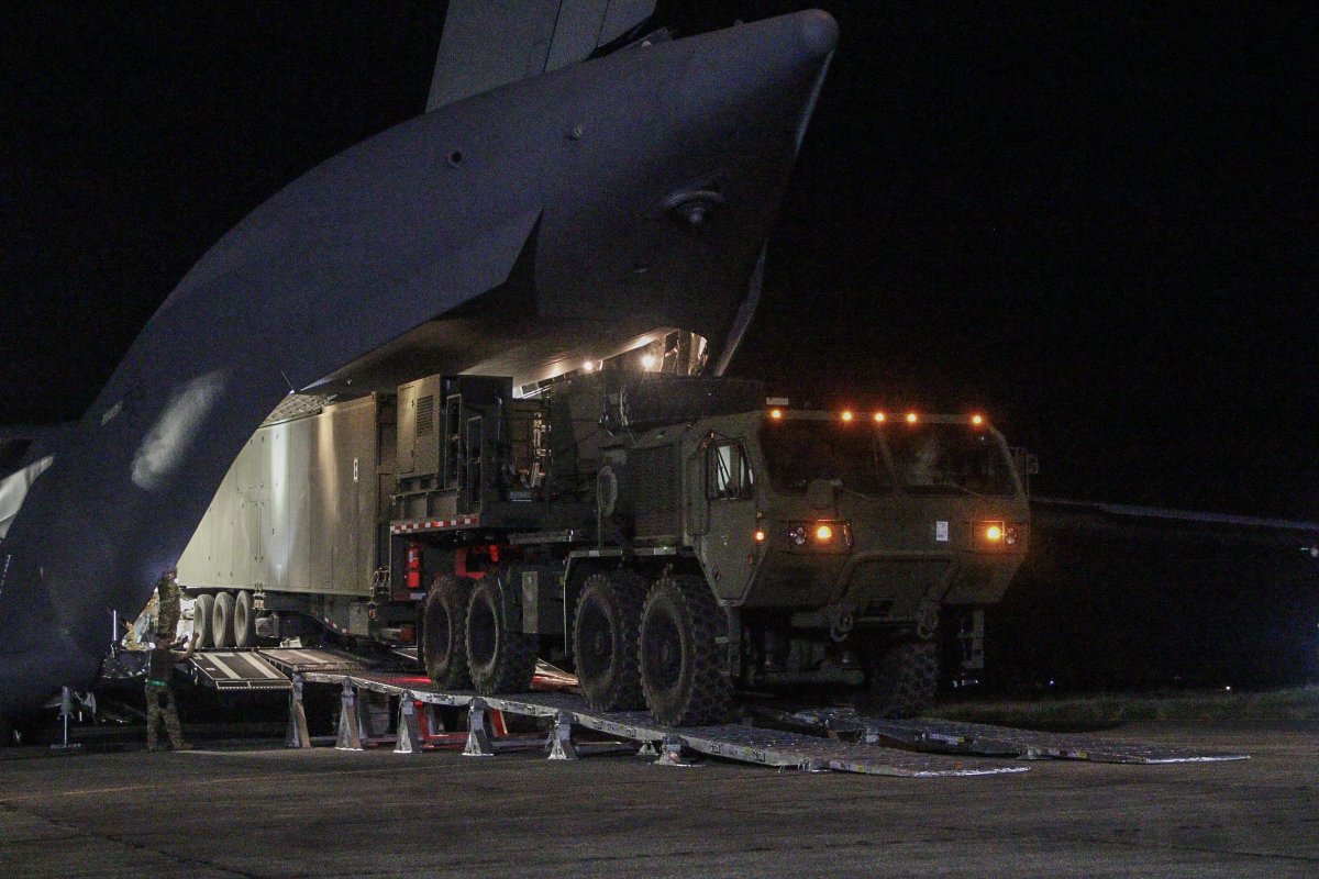US Army Missile Launcher Arrives In South 