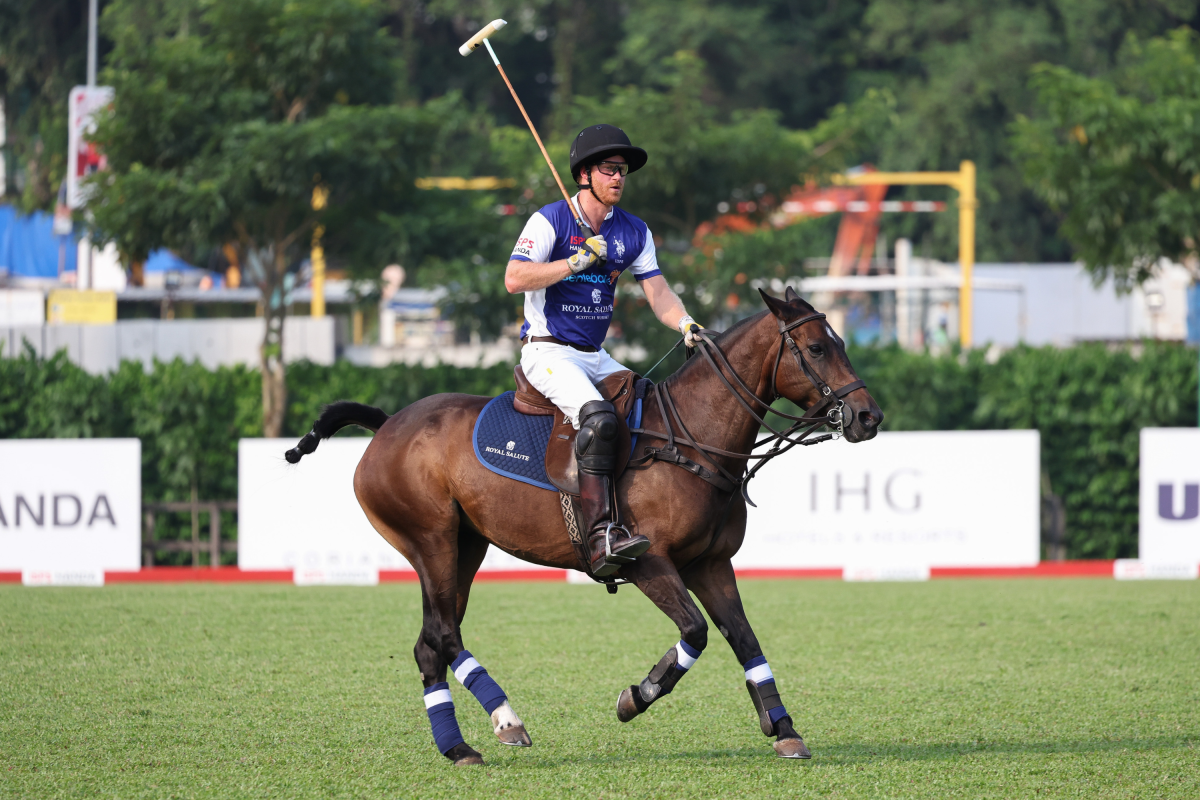 Prince Harry Playing Polo