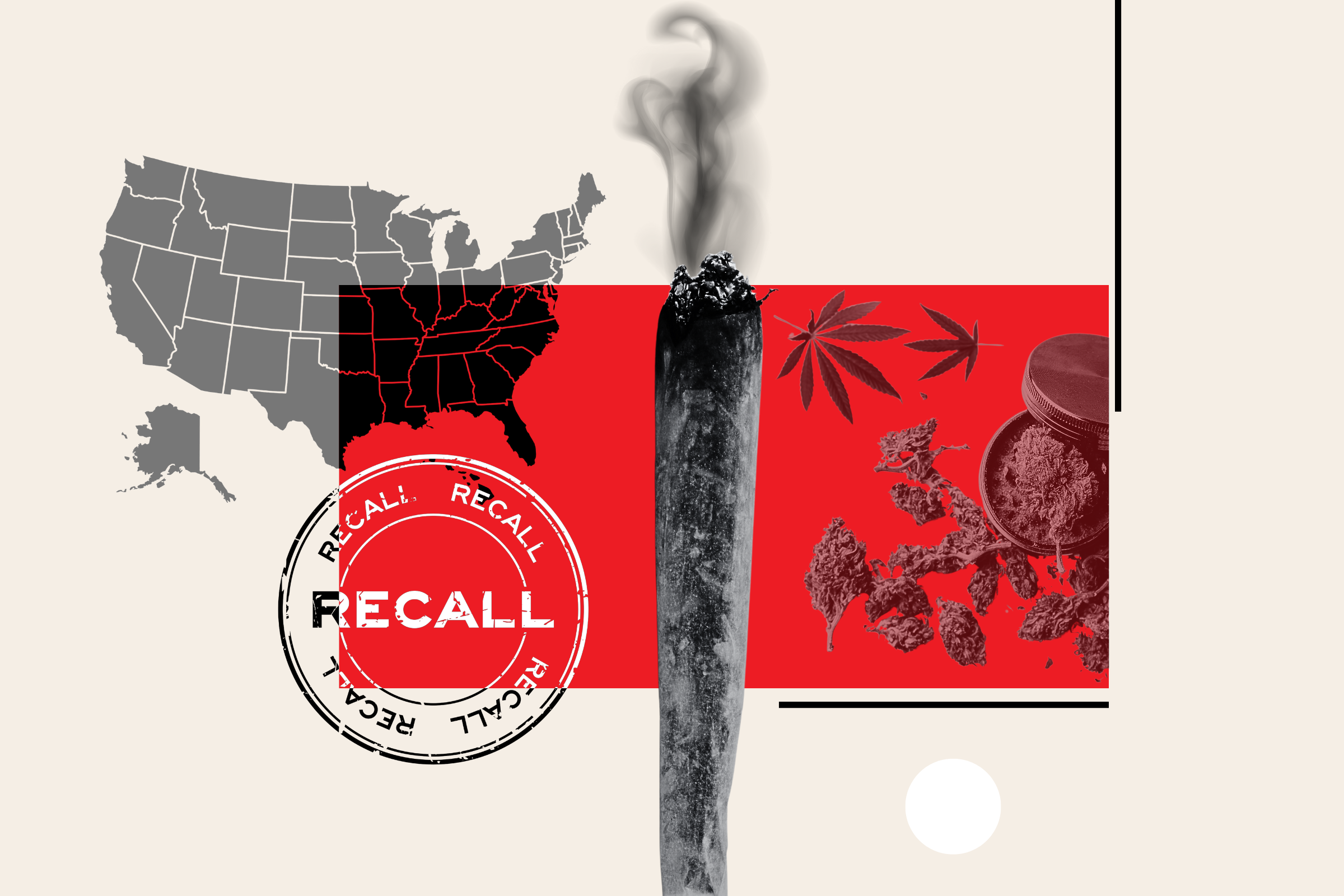 Weed recall map shows states where urgent warnings not to use issued
