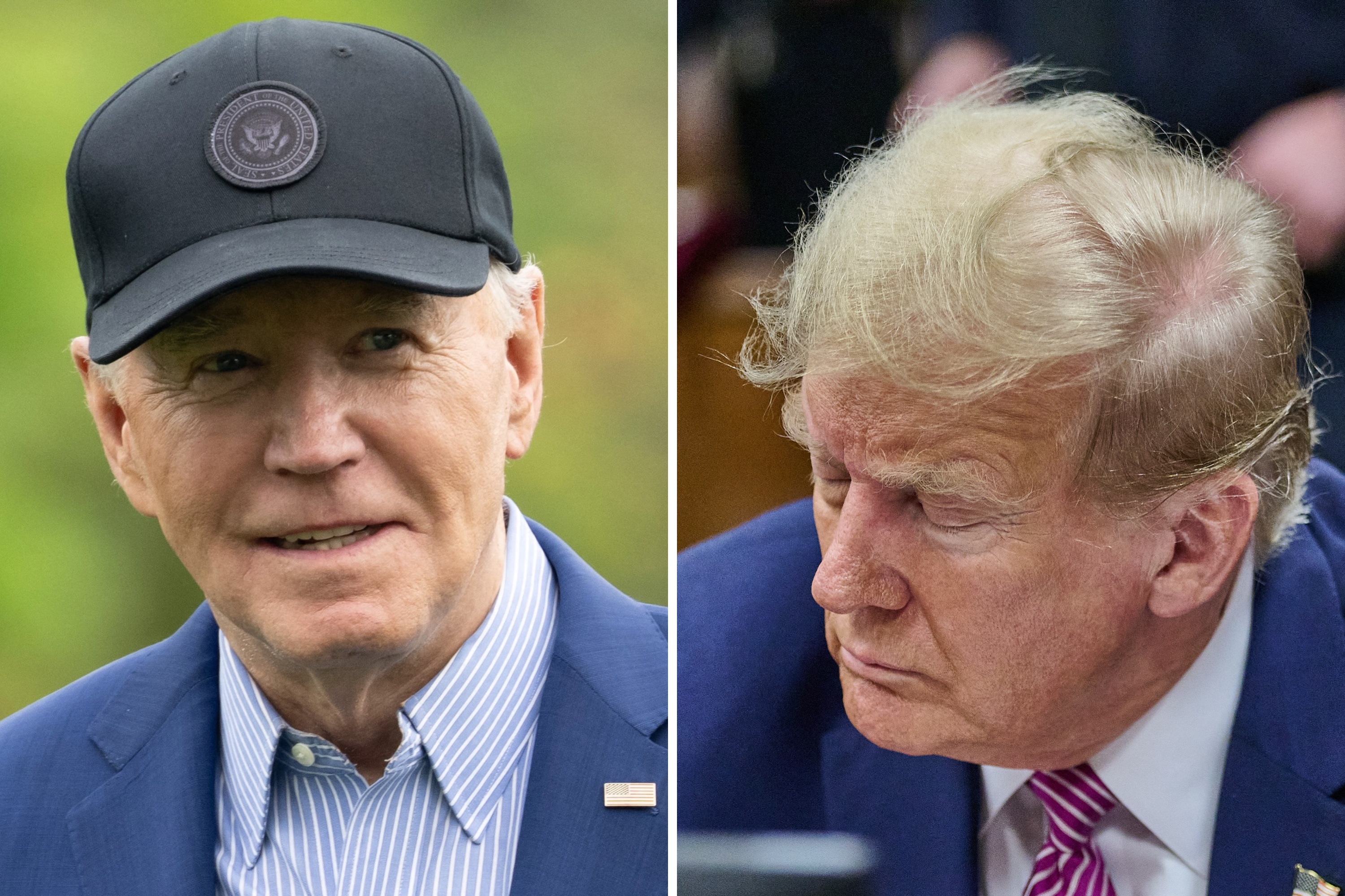 Biden flips the script on “Sleepy Don” after Trump reportedly naps in court