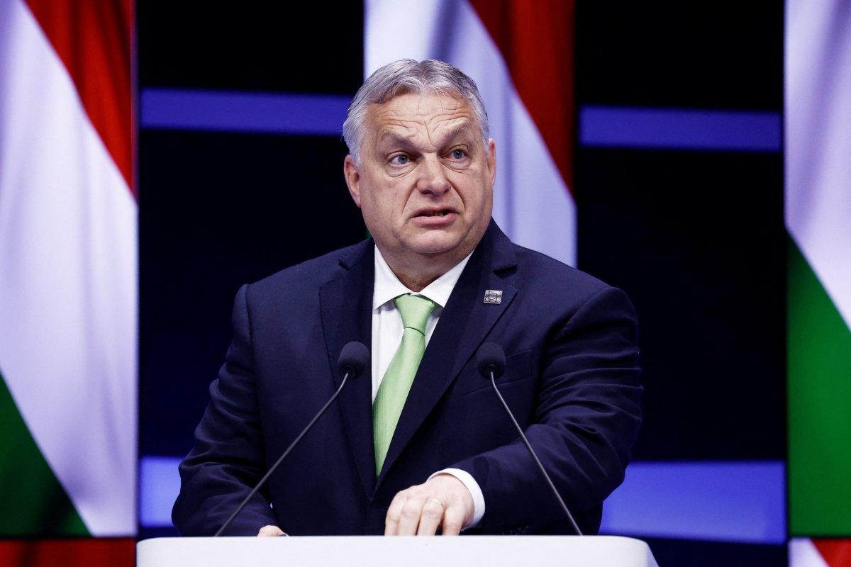 Viktor Orbán speaks in Brussels