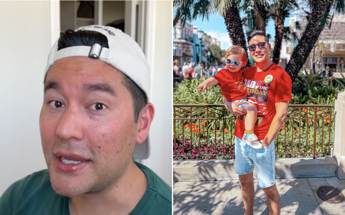 Dad mortified at toddler shouting “very inappropriate” word at Disneyland