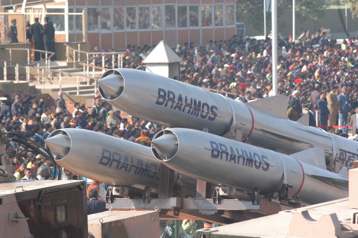 BrahMos Missile Displayed During Republic Day