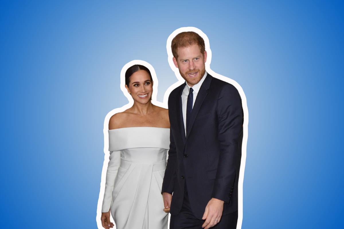 Prince Harry and Meghan Markle Holding Hands