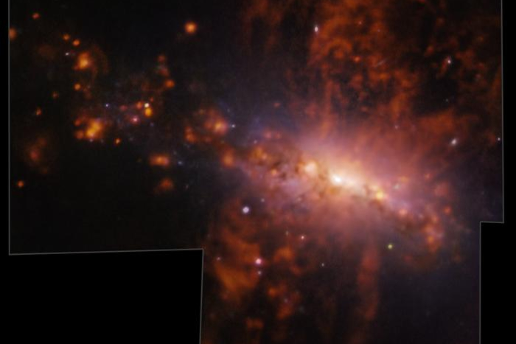Une explosion mystérieuse massive détectée près du cœur de la galaxie