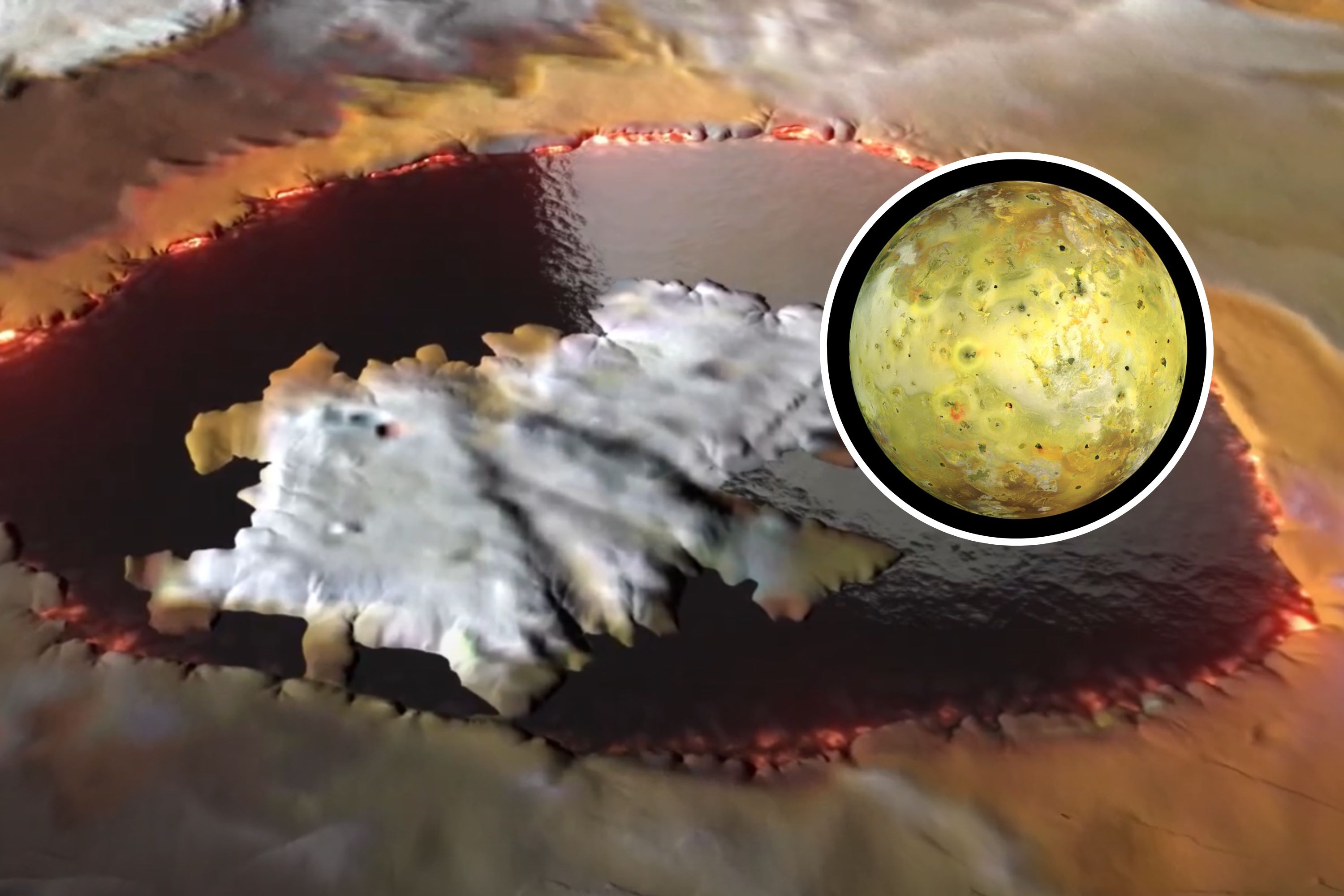 La NASA découvre un lac de lave vitreux sur la Lune de Jupiter