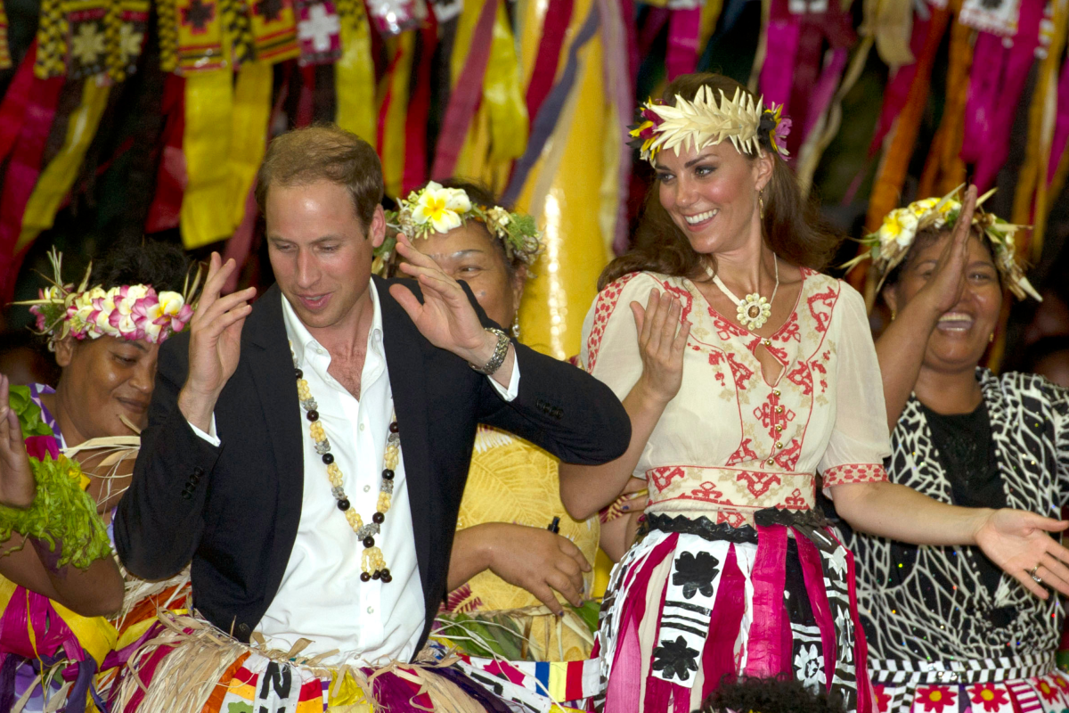 Prince William and Princess Kate Dance