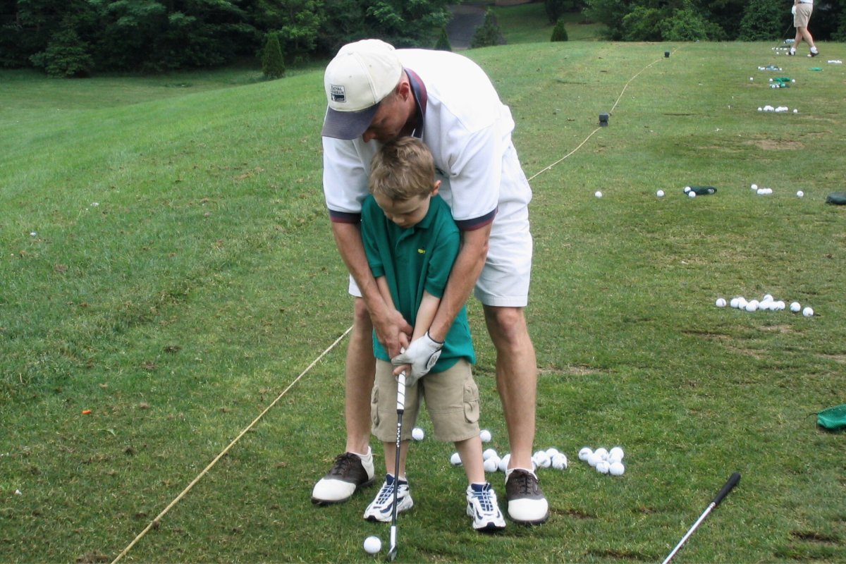 Matt Snowdon father son autism golf