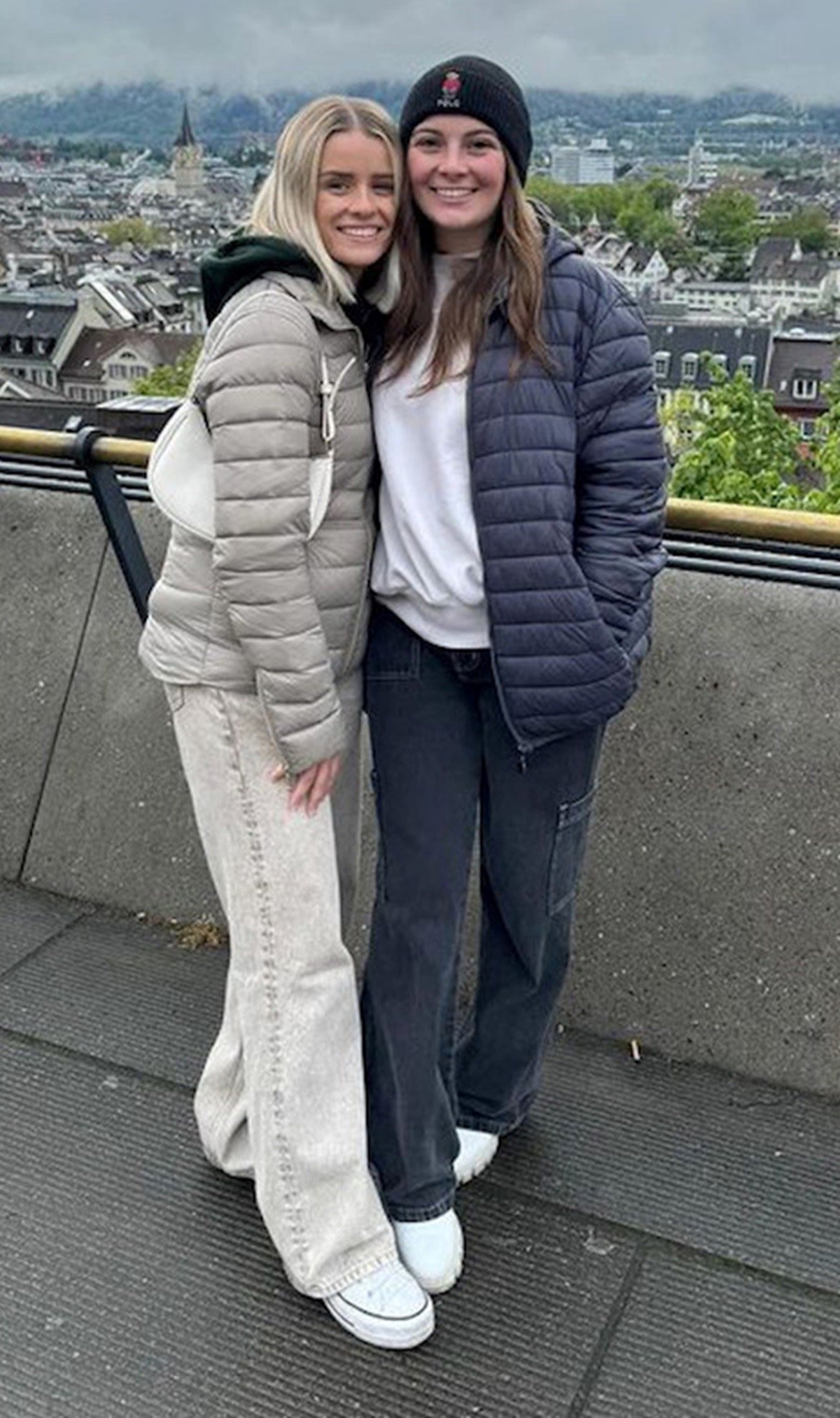 Samantha and Lauren in Zurich
