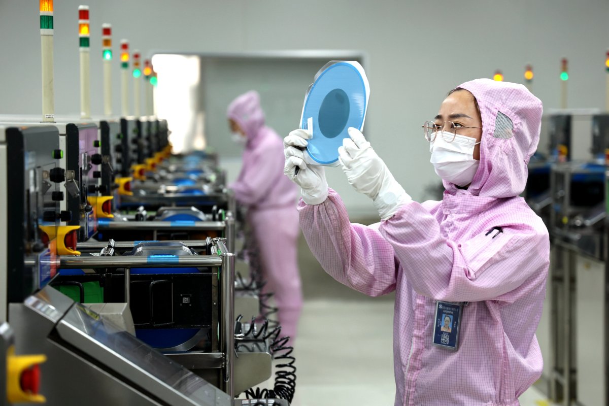 Chinese semiconductor production April 2024