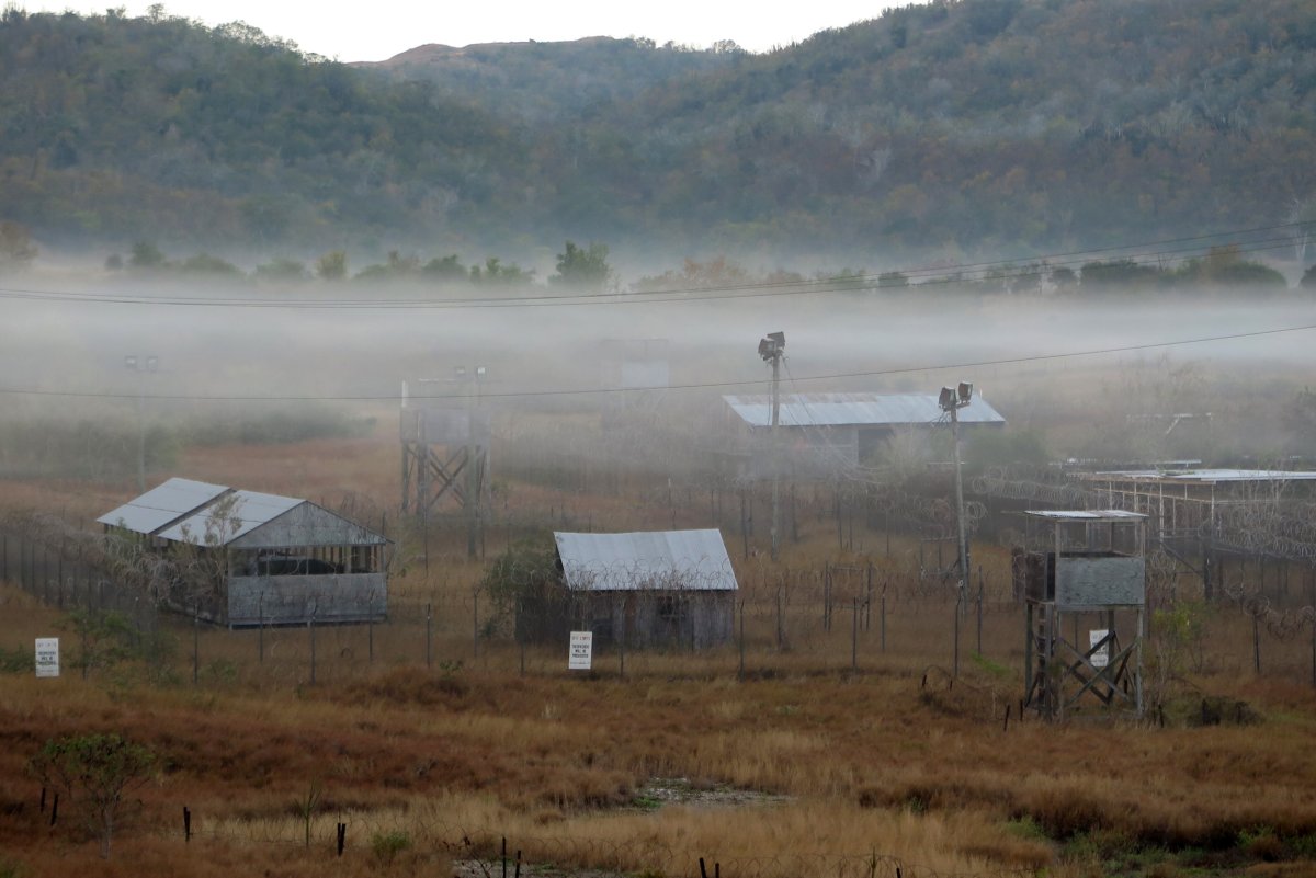 Camp, X-Ray, Guantanamo, Bay, US, base, Cuba