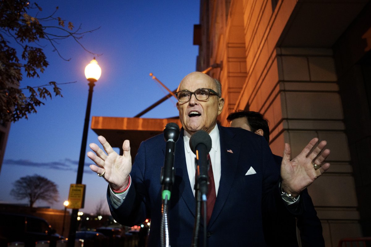 Rudy Giuliani in DC