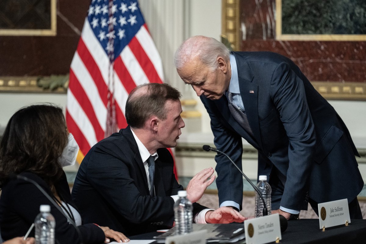 U.S. President Joe Biden and Jake Sullivan