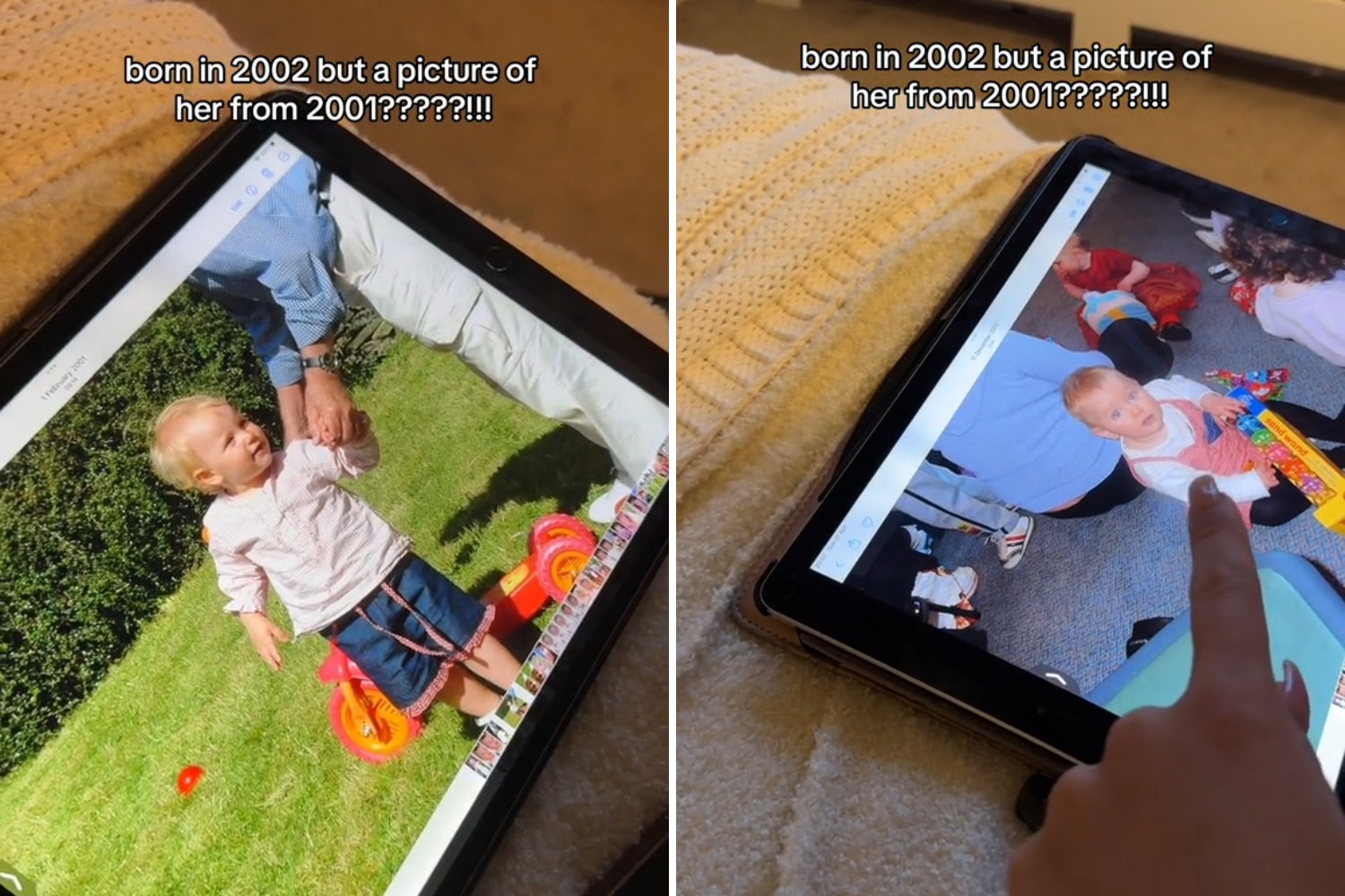 Woman Born in 2002 Panics After Finding Photo of Herself Dated Year Before - Vimarsana News