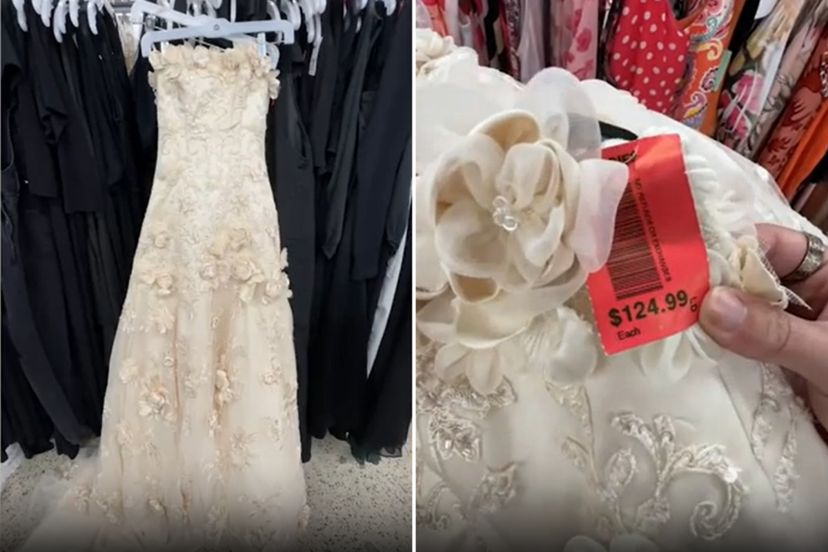 Woman Buys 'Dream Wedding Dress' in Thrift Store, But There Is One Problem