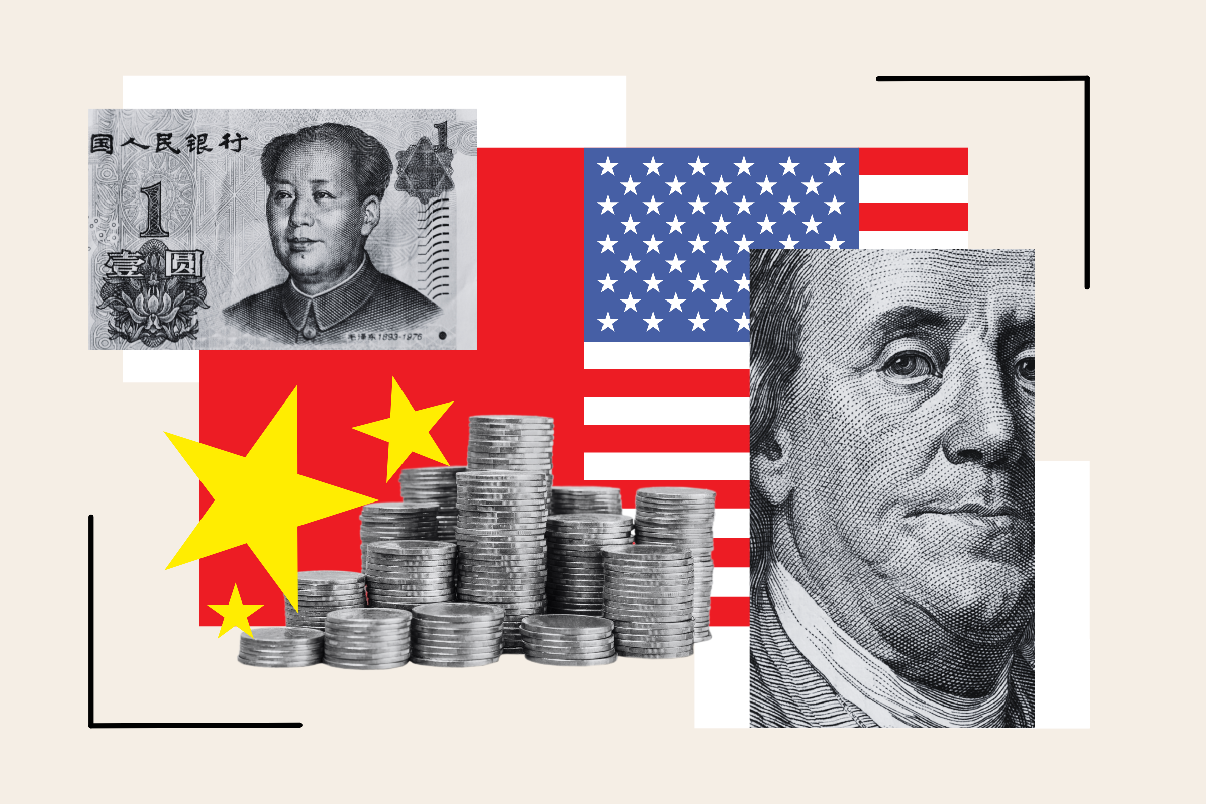 中国经济与美国相比如何？
