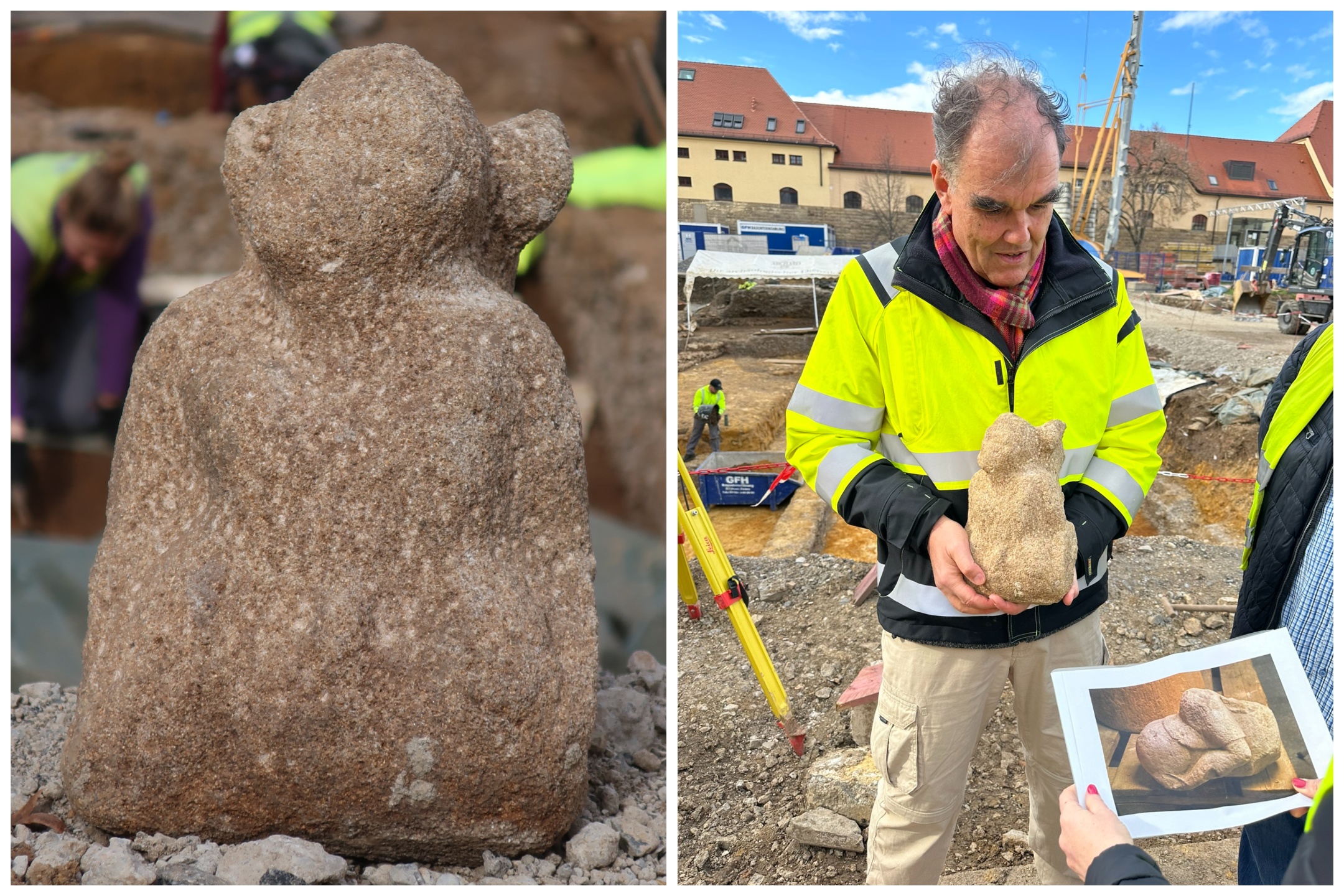Des archéologues révèlent une sculpture vieille de 1 800 ans d’une ancienne divinité au corps de serpent