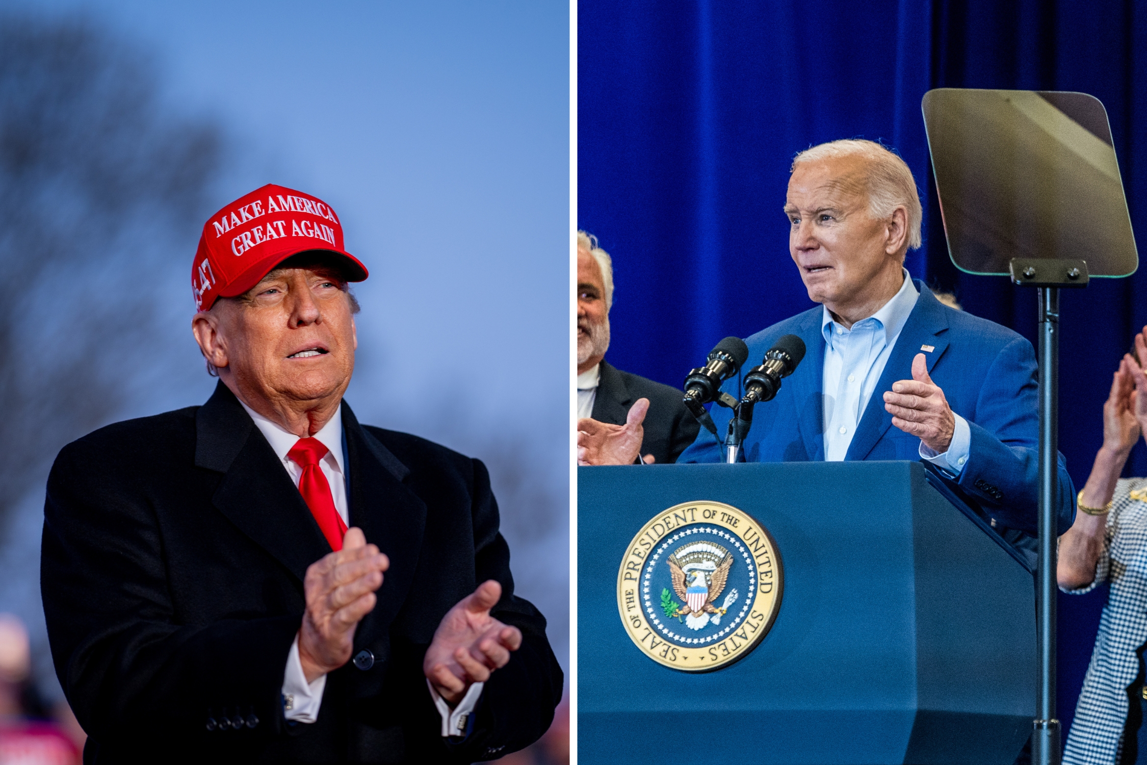 Majority of voters say Donald Trump was a success, Joe Biden is a failure