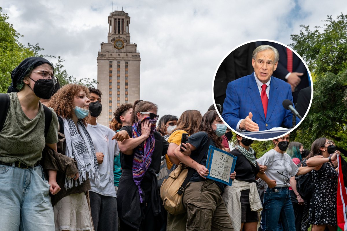 Texas Student Pro-Palestinian Protest and Greg Abbott