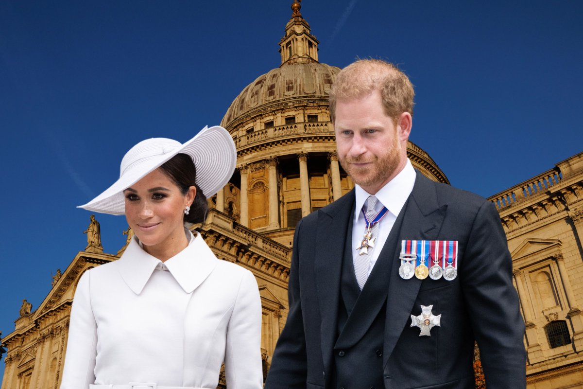 Prince Harry, Meghan and St Paul's Cathedral