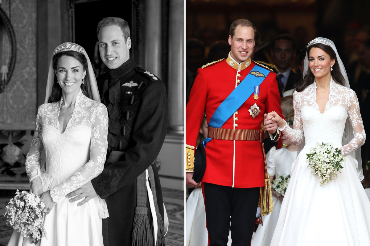 Prince William and Kate Wedding Outfits