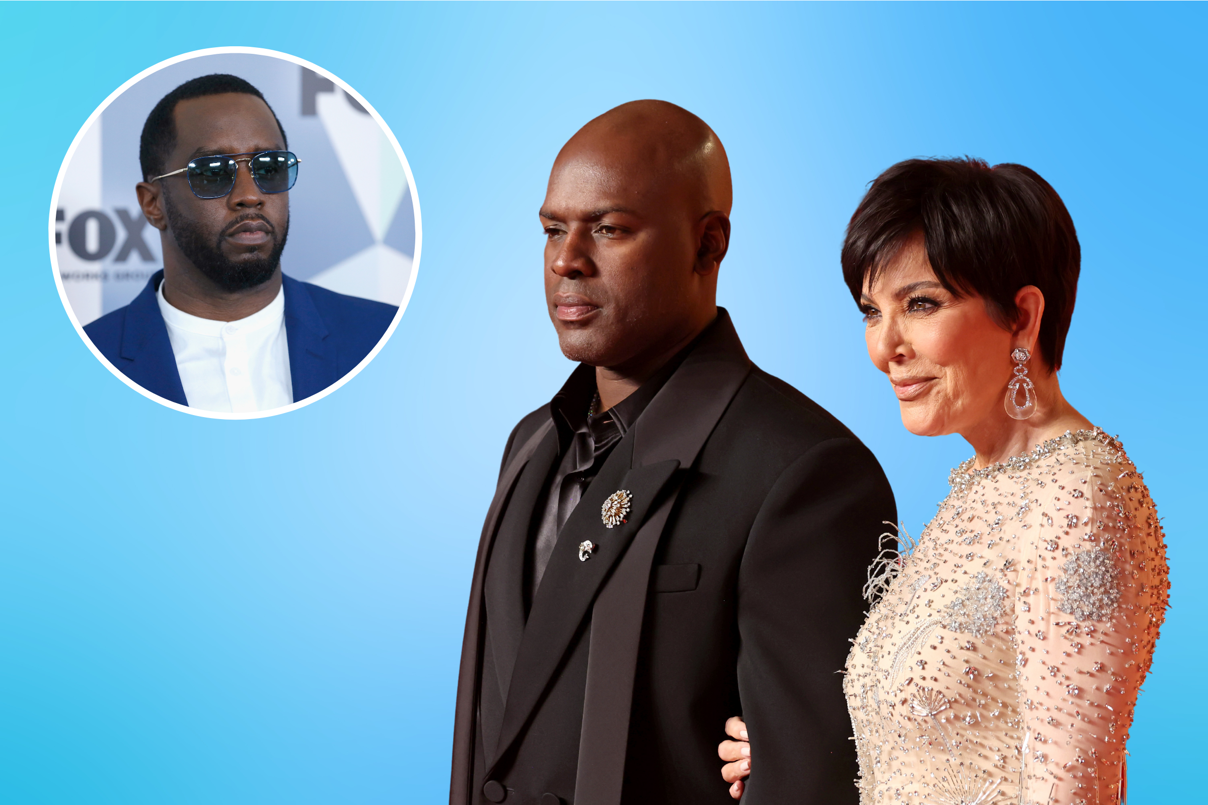 Kris Jenner, Corey Gamble Caught Up in Diddy Conspiracy Theory - Newsweek