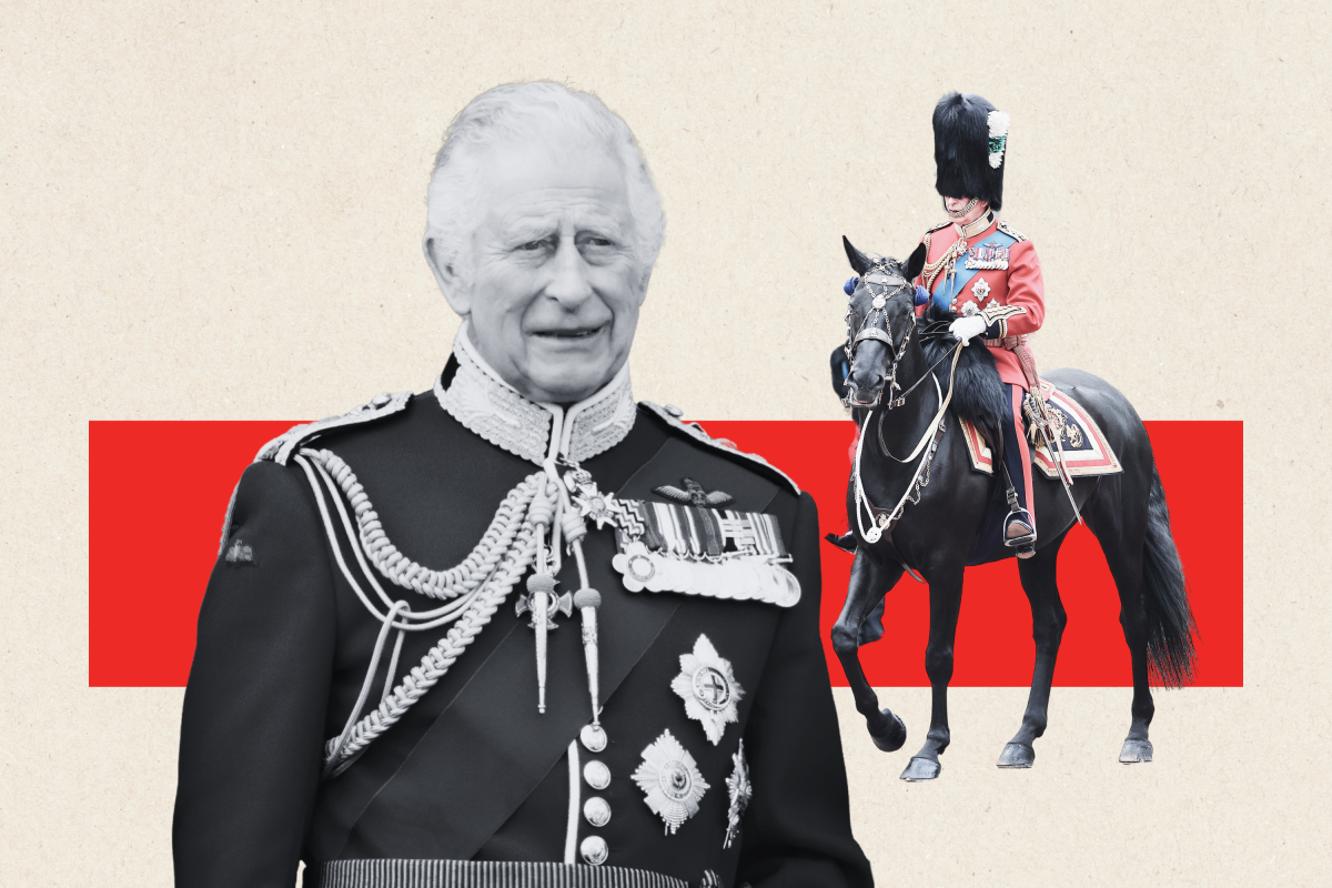 King Charles III Trooping the Colour