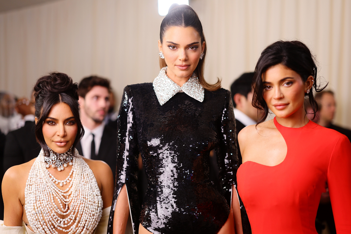 Kim Kardashian, Kendall and Kylie Jenner, 2023