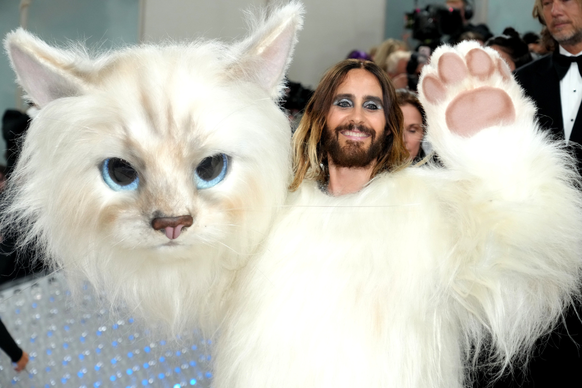 Jared Leto as Choupette, Met Gala 2023