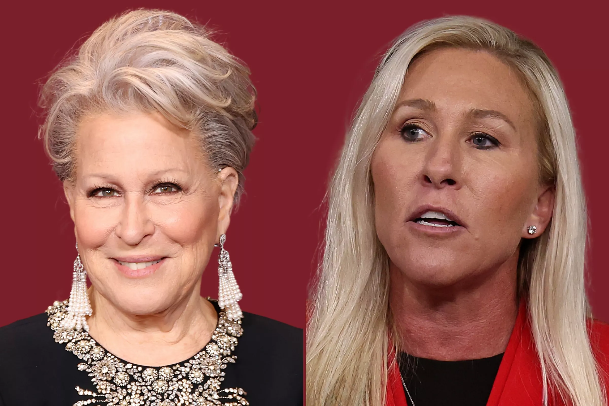 Bette Midler's Marjorie Taylor Greene Photo Takes Off Online - Vimarsana News