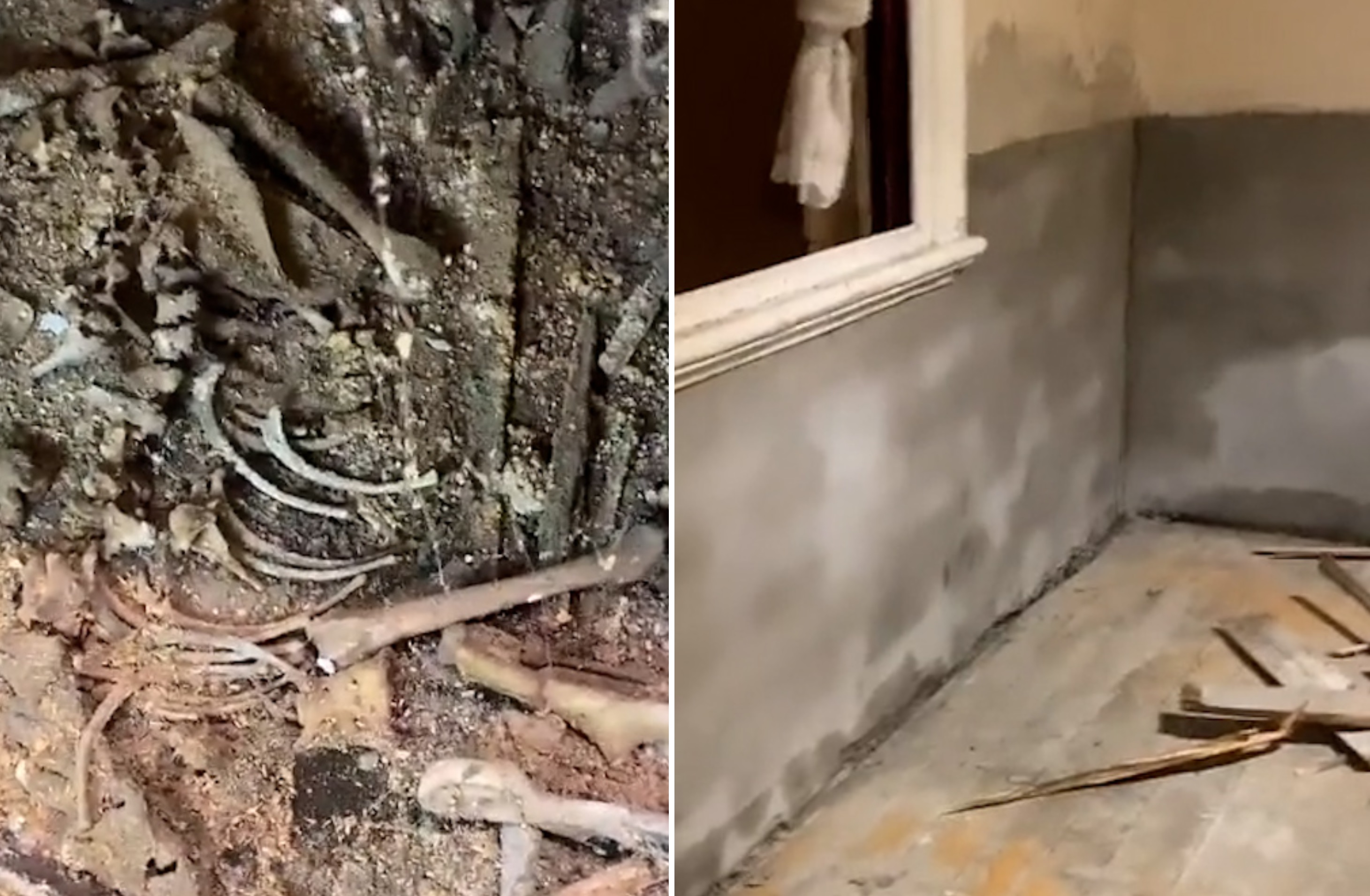 Buyer renovating home pulls up floorboards—calls police over what she finds