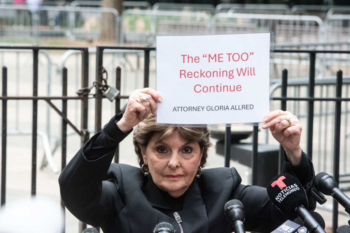 Gloria Allred Harvey Weinstein NYC Hearing