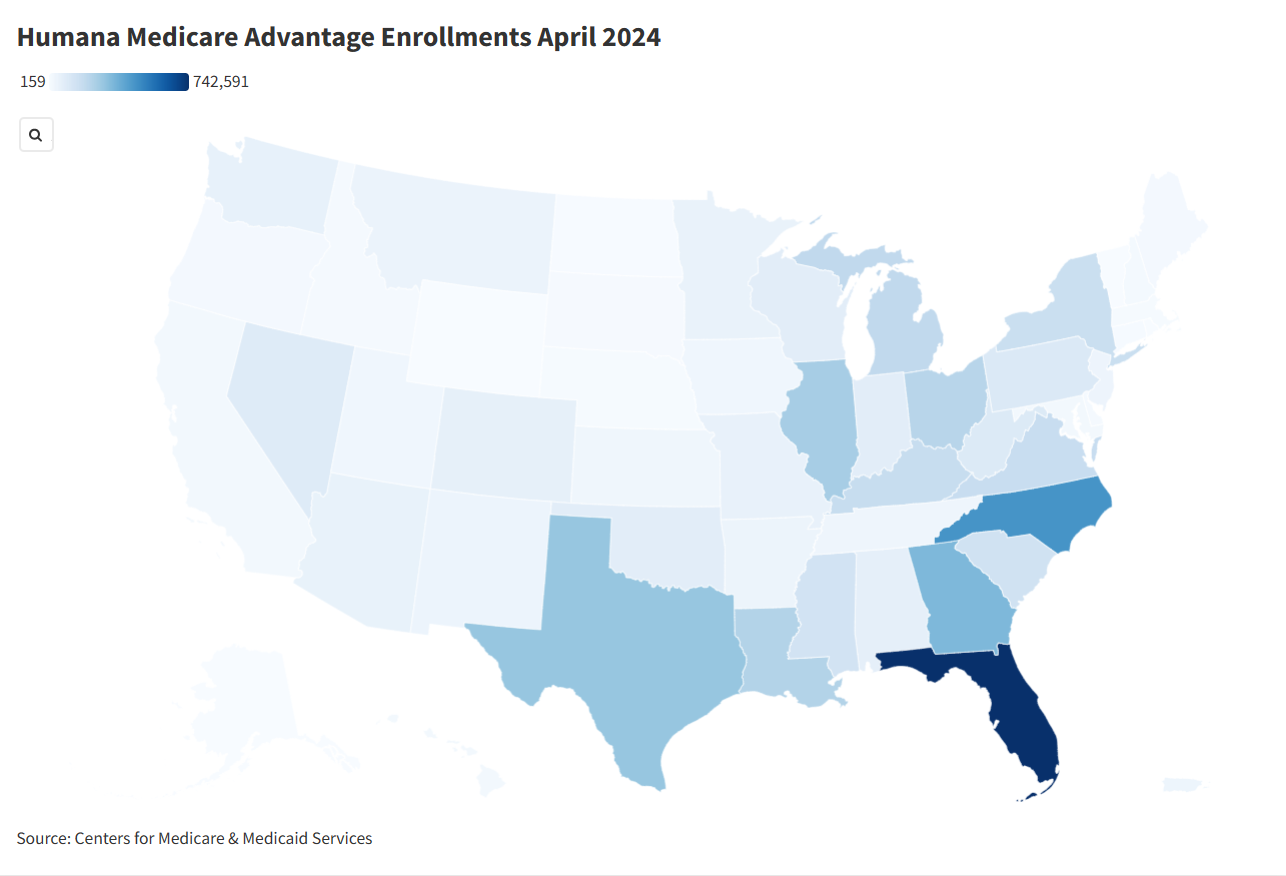 Map shows where millions could lose Medicare Advantage benefits