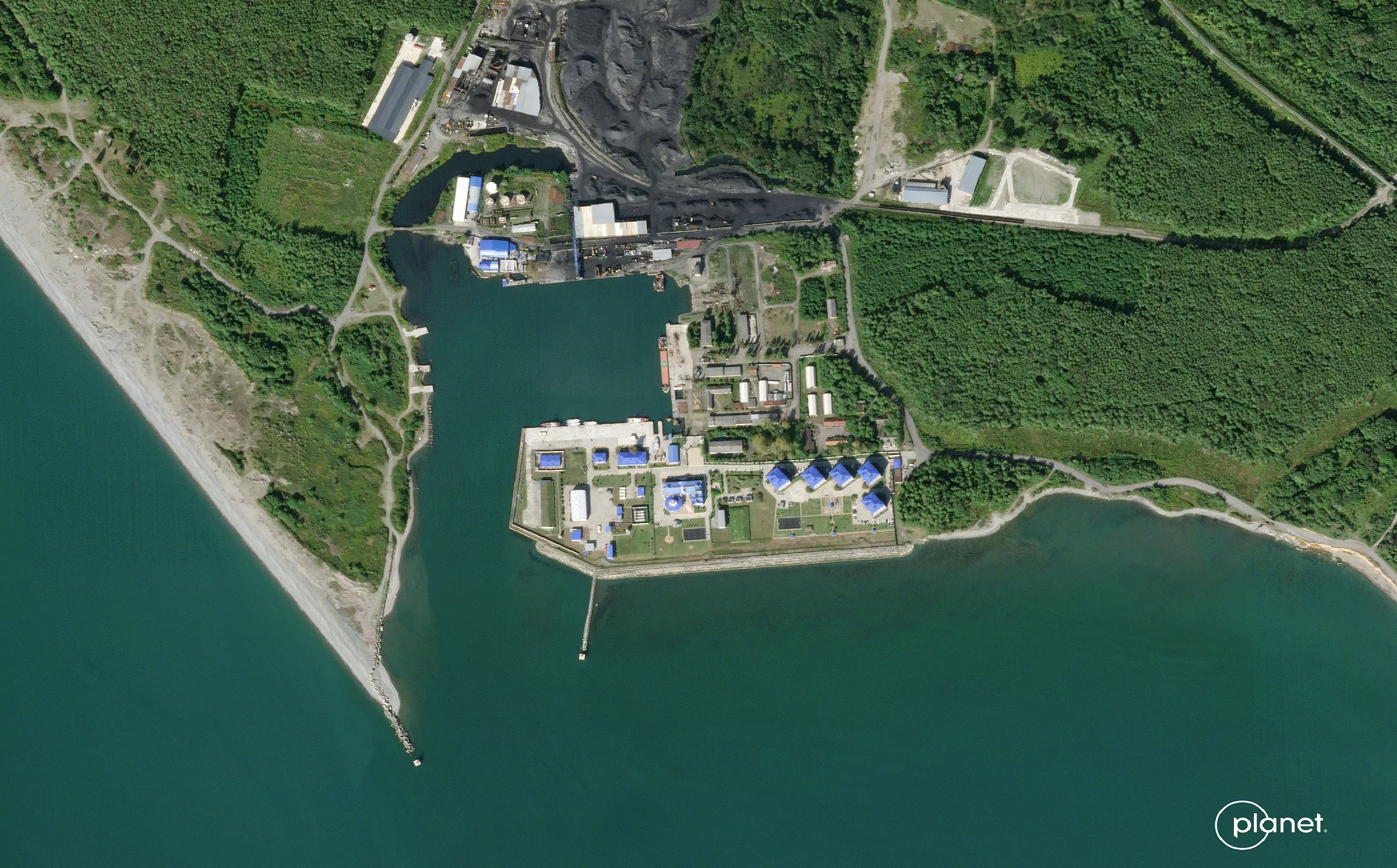 Satellite Images Reveal Work at Russia's New Black Sea Port - Vimarsana News
