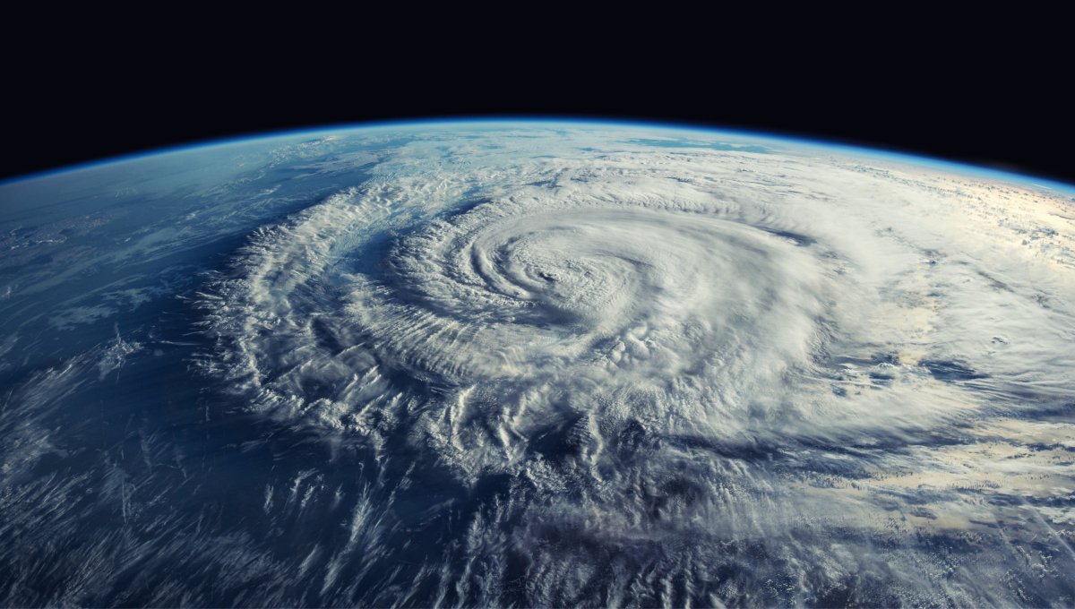 Hurricane from space