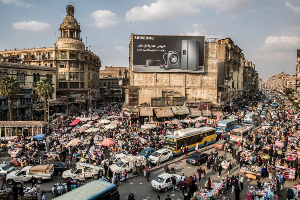 Traffic in Cairo